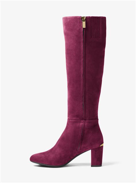 michael kors lucy leather boot|Michael Kors Leather Boots .